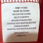 Luxology Sleeveless Ruffle Tie Waist High Low Hem Midi Dress Coral Size Medium Photo 13