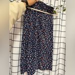 Madewell  Bengali Indigo Baby Floral Midi Skirt Lightweight Size 0 Photo 2