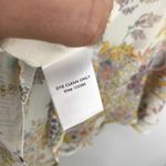 LINI Naomi Ruffled Vneck Mini Dress Womens Large Floral White Photo 14