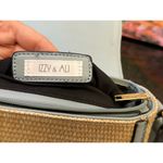 EUC Izzy & Ali Straw/Vegan Leather Crossbody or Shoulder Bag Tan Photo 7