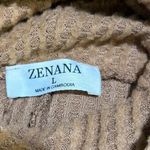 Zenana Outfitters Cozy Tan Oversized Cowlneck  Sweater Photo 5