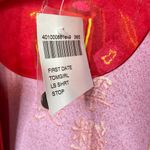 Chico's  Faux Suede Red Asian Zip Up Long Sleeve Shirt Jacket Womens 2 L 12 New Photo 9