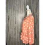 Vera Wang Simply‎ Vera  Women's XL Pink Floral Ruffle Blouse Top Photo 4