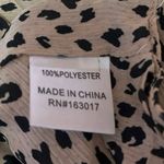 Princess Polly Luka Tan Animal Print Sleeveless Cami Camisole Crop Tank Top 4 Photo 3