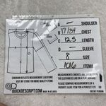 Boohoo Cold Shoulder Crop Top Womens Size 8 Black White Stars Print Bell Sleeves Photo 2