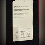 Athleta Conscious Crop Triangle Bralette Sports Bra- Black Ribbed - Size M (NWT) Photo 4