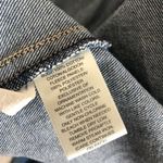 Susan Bristol Vintage 80s  Fleece PATCHWORK Blue Denim JEAN JACKET Womens Size M Photo 7