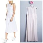 Lewit White Sleeveless Corset Detail Midi Dress Size 12 Photo 1