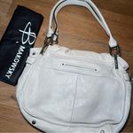 B Makowsky  Glove Leather Flap Shoulder Bag with Pleated Stud Photo 7