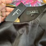 NWT Contemporary Elegance Black and Cream Satin Tulle Midi Dress Size M Photo 5