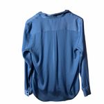 Equipment  Femme Keira Satin Button Down Top Size Medium Photo 4