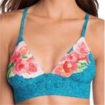 Vera Bradley  bikini top embroidered floral strap medium 8-10 Photo 0