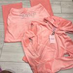 Juicy Couture NWT Strawberry ice pink track suit size medium Bedazzled butt an Photo 0