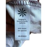 Athleta Sleeveless Ikat Print Dress Medium Soft Modal Stretch Knit Travel Dress Photo 3