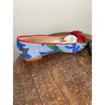 Handmade in Spain Ballet Flats Artemisa Red Camo Flats Shoes Women Size 37 Blue Photo 5