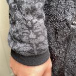 Soft Black & Gray Quarter Zip Midi Sweater Dress Size M Photo 6