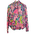 Lilly Pulitzer  Fletcher gumbo limbo Cowl neck pullover sweater small Photo 3