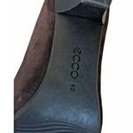Ecco New Dehli Suede Coffee Brown Pumps Heels Flex Sole Size 40 US 9/9.5 Photo 8