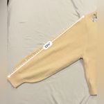 H&M Cream Crew Neck Sweater with Floral Embroidery Photo 8