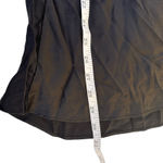 Victoria's Secret  Y2K Black Silk Slip Dress Open Back Chemise Tie Back Sexy Photo 5