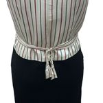 Ann Taylor  Size 4 Vintage USA Vest‎ Suit Jacket Waistcoat Vest Deconstructed Photo 5