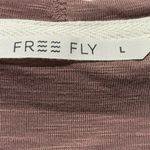 Free Fly Bamboo Slub Hoodie NWT Women’s size Large in Fig Mauve Lightweight Pink Photo 5