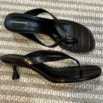 Reformation  Sophie 50MM Leather Heeled Sandals Photo 3