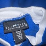 Blue winter snowman Christmas Sweatshirt Vintage women’s large trilllogy Photo 3