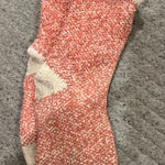BEARPAW Pink and Cream Fuzzy Socks Photo 0