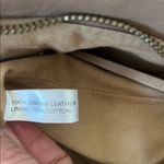 Hobo Carver Quilted Shoulder Bag Tan Beige Leather Purse Handbag Women's Photo 6