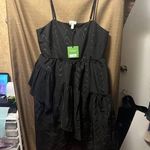 Kate Spade NWT  x Target Black Tiered Ruffle Midi Tank Dress Size XXL Photo 0