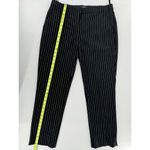 Derek Lam  Pants Sz 8 Wool Striped Straight Leg Italy Office Preppy Trouser​ Photo 8