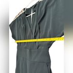 ZARA WOMAN BLACK LONG JUMPSUIT WITH BEADED SHOULDER STRIPE 8209/733/529 Small Photo 11