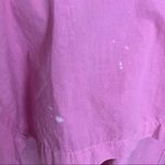 Vintage 90’s Pink Boho Embroidered Midi Dress L Size L Photo 11