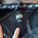 YITTY  Black Shimmer Snap Bodysuit 1X/2X NWT Adjustable Straps Photo 2