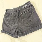 Ymi  Wanna Betta Butt HighRise Distressed Cuffed Denim Jean Shorts Womens 5 Black Photo 5