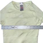 Gymshark Flex Long Sleeve Crop Top Light Green Marl XS EUC Photo 8