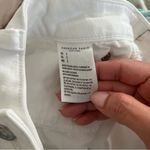 American Eagle Outfitters White Distressed Jean Shorts Size 2 Photo 7