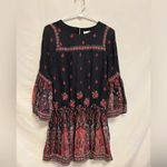 Joie  Armel Floral Print Long Sleeve Blouson Mini Dress‎ Size XS Photo 2