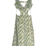 For Love & Lemons  Yori Cut out midi Dress Size XS Boho Retro Festival Artsy Photo 0