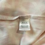 Lulu B Pink Geometric Neck Ruffle Neck Sleeveless Dress Size SMALL Photo 8