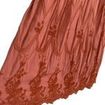 Urban Outfitters Jamie Babydoll Orange Terracotta Embroidered mini dress Photo 5