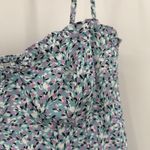 French Connection  Dress Size 4 Blue Floral Print Stillwater Mini NWT Coquette Photo 10