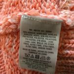 Anthropologie Moth Winnie Open Cardigan Womens XS Coral Knit Wool Draped Waterfall Boho Cozy Photo 5