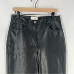 Aritzia Wilfred The Melina Slim Pant
High Waisted Vegan Leather Stretch Size 12 Photo 2
