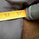 Buttons D.K. Gold Dommkenny Black Long Sleeves Collard Hidden  Floral Print Sz S Photo 12