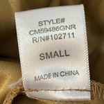 Harlowe $ Graham Harlowe & Graham Camel Faux Suede Skirt Photo 3