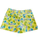 Lilly Pulitzer  Shorts  Green Blue Floral size 8 Photo 1