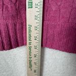 Abercrombie & Fitch Cashmere Shetland Wool Sweater Fisherman Womens XL Preppy Photo 4