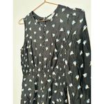 Rebecca Taylor Ghost Flower Floral 100% Silk Mini Dress Size 4 Photo 4